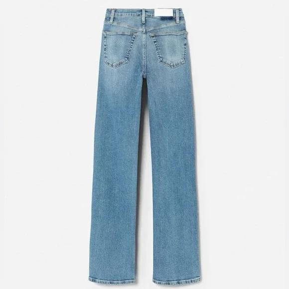 Re/Done Blue 90's High Rise Loose Straight Leg‎ Jeans Size 25 - Picture 2 of 10
